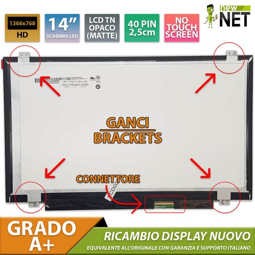 Monitor schermo lcd 14 - da,