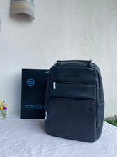 Zaino Piquadro blu di pelle -